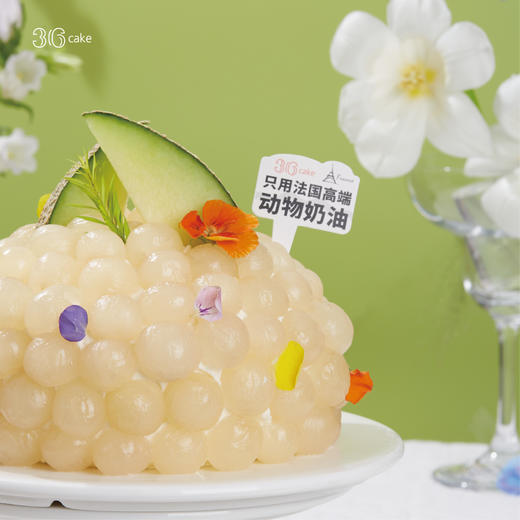 白玉龙眼 ‧ 焦香焙茶龙眼奶油蛋糕，可选1.5/2.5/6磅 商品图2