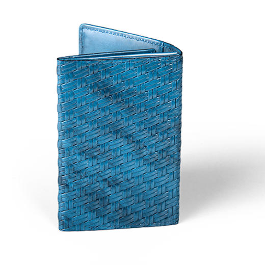 牛皮压纹名片夹(藏蓝) 商品图1