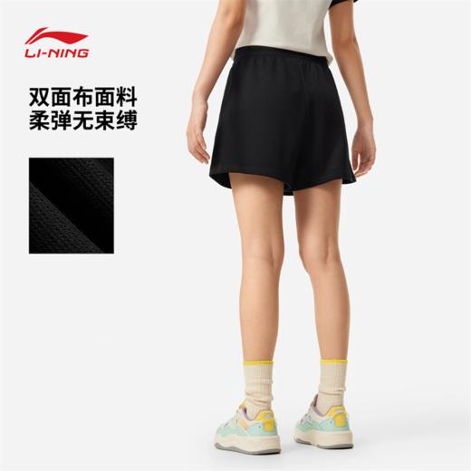 李宁｜迪士尼米妮联名系列女子宽松短卫裤AKSV692 商品图1