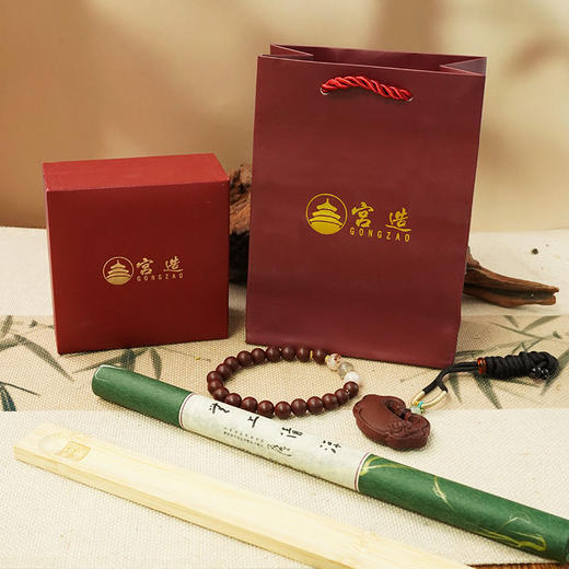 非遗技艺本草合香（套组） | 天然中草植物，古法技艺制作，香珠串与香牌，戴着自带体香 商品图8