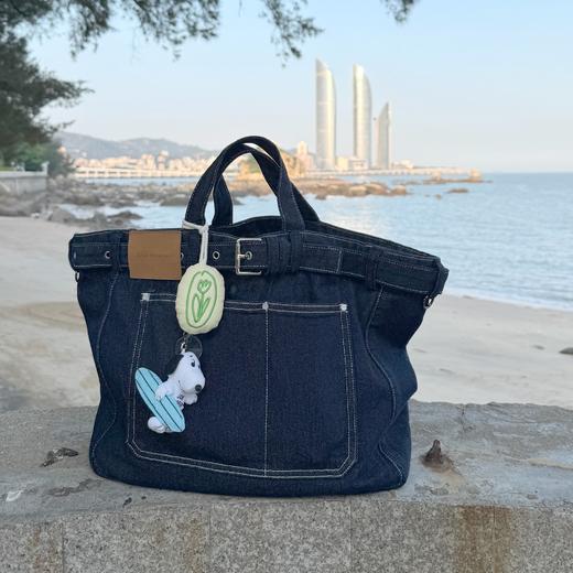 Maison Promenade	郁金香牛仔斜挎托特包 商品图2