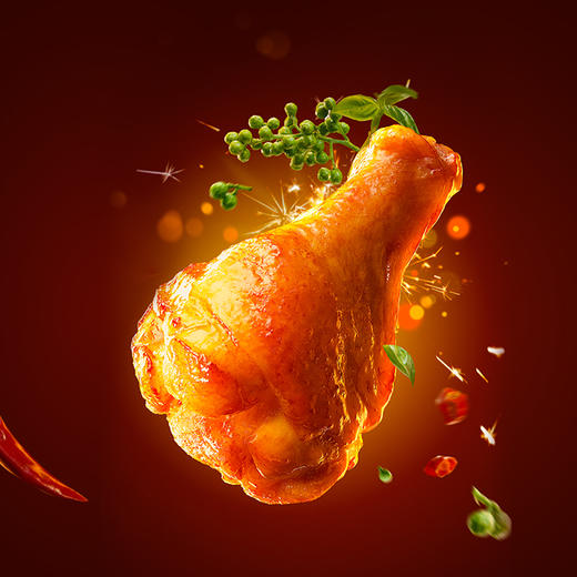 锋味派青花椒味烤翅根350g*4袋 商品图1