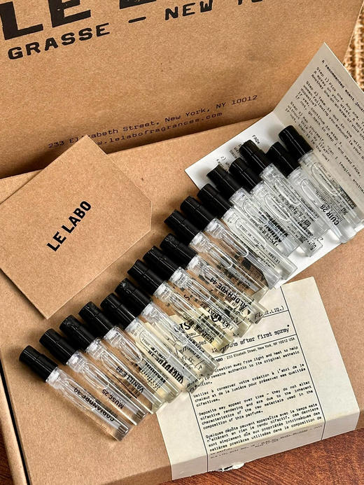 【实验室Lelabo限定香水17件套装】 商品图2