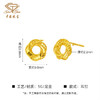 「追光」5G玫瑰星云黄金耳饰 时尚百搭耳钉节日送女友礼物 商品缩略图3