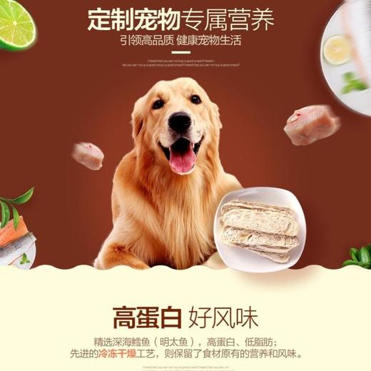 耐威克狗狗零食｜深海鳕鱼排｜泰迪小型犬幼犬｜训犬零食｜高蛋白｜营养丰富 商品图3