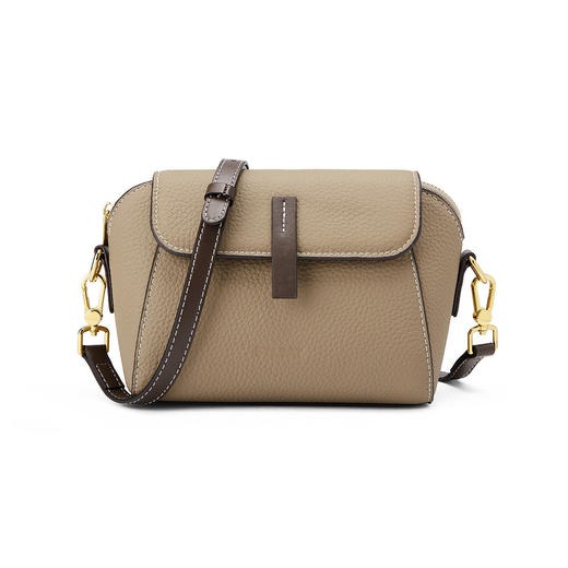 星期六小方包女2025新款单肩斜挎包真皮包包女款高级感妈妈包小包SS3521A614 商品图1