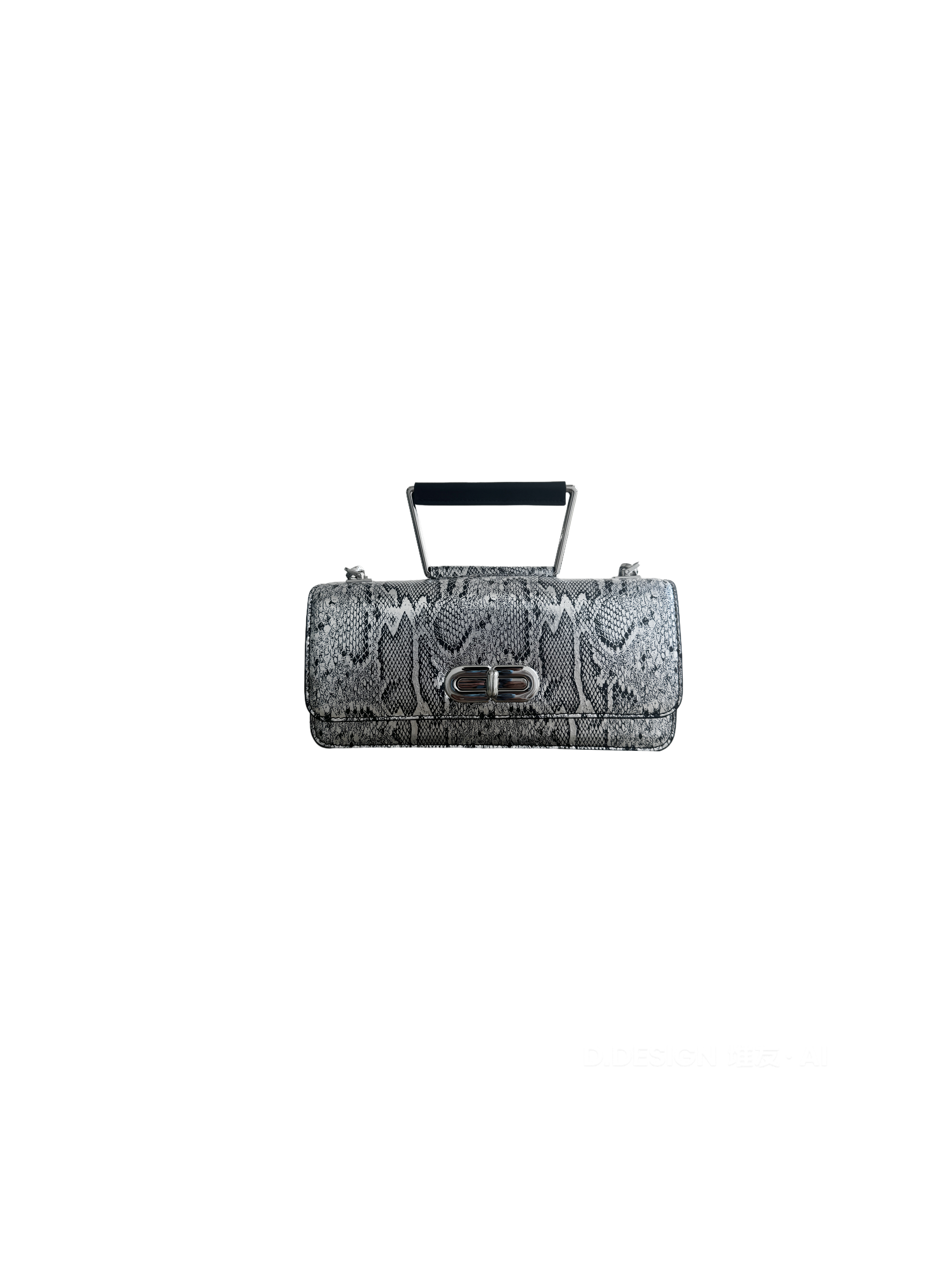 SAFICOO 复古链条个性手提/单肩翻盖小方包