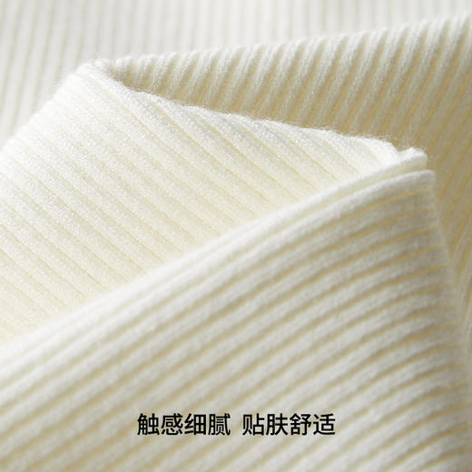 simplepieces秋季新品SPS针织女镂空装饰紧身长袖针织衫 商品图3