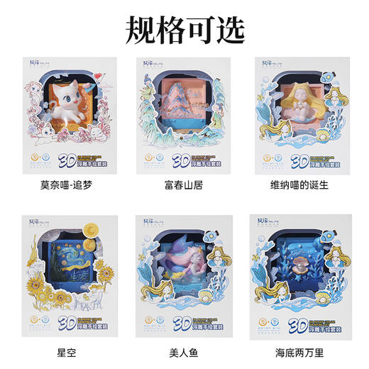 迷你DIY浮雕油画（可做冰箱贴） 商品图5