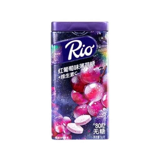 Rio（红葡萄味）无糖薄荷糖36g立盒装 商品图0