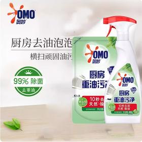 【亚欧超市】奥妙厨房绿茶薄荷重油污净 480g+380g/组