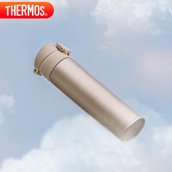 膳魔师（THERMOS）保温杯纯钛杯400ml男女士户外水杯子伴手礼生日礼物TCTD-BL /厨具 /水具 /钛杯 商品图2