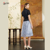 司歌假两件短袖连衣裙印花显瘦A911288 商品缩略图3