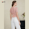 司歌蕾丝短袖收腰上衣T911016x 商品缩略图3