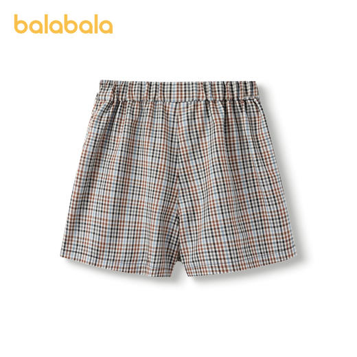 巴拉巴拉儿童裙子春秋装童装女童短裙格纹裙裤学院风时尚舒适百搭 商品图2