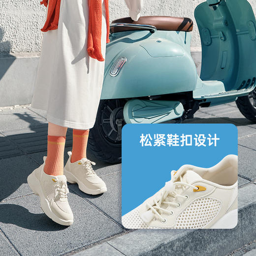 【山姆同款】pansy盼喜日本女鞋休闲鞋透气轻便舒适女春秋款HD4204 商品图3