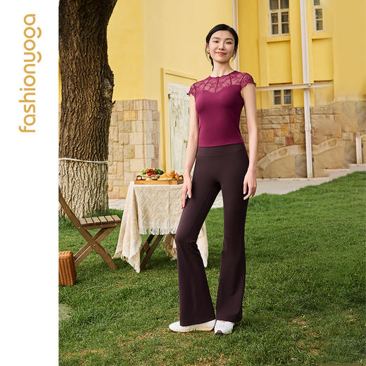 FC15320木耳边蕾丝拼接短袖 商品图11