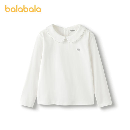 【商场同款】巴拉巴拉女童长袖t恤儿童2025新款秋装内搭纯棉上衣 商品图4