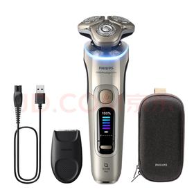 【6F】飞利浦（PHILIPS）飞利浦 旋转式 电动剃须刀  不锈钢全身水洗 360度纳米精密刀片 XP9403/06