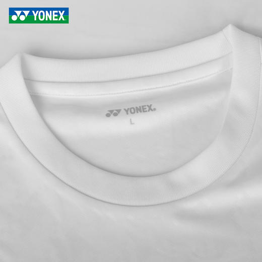 YONEX尤尼克斯新款羽毛球服1152725BCR 2152725BCR男女款透气舒适比赛款运动服短袖 商品图1