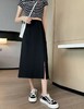 【MYBL】807垂感侧开叉后松紧腰超显瘦西装裙-喜出 商品缩略图1