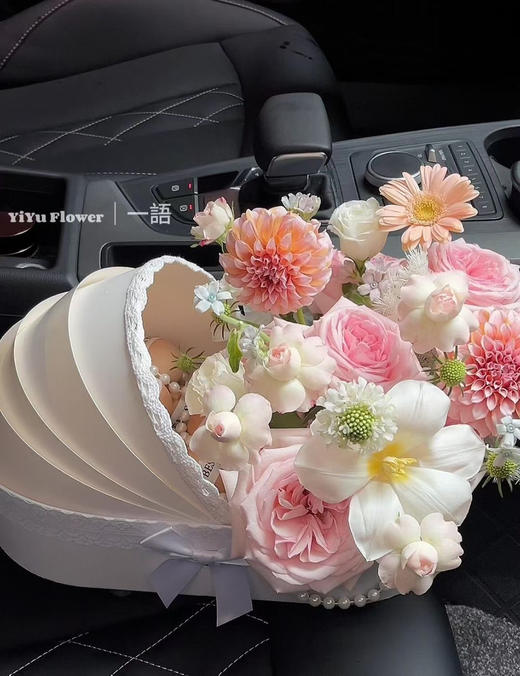 【新款热卖】法式婴儿摇篮水果花篮（4色可选） 商品图4