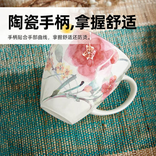 日本制造月份花语陶瓷杯 商品图4