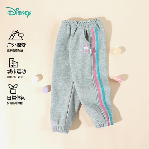 迪士尼女童秋冬加绒长裤ZD3EK034 商品图5