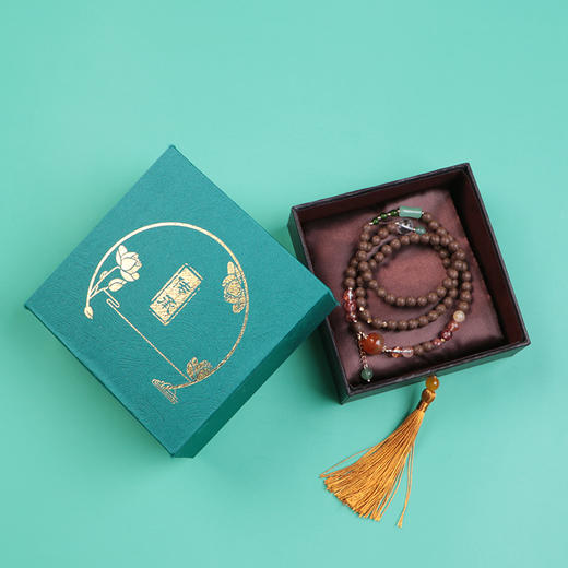 龙脑负氧离子：6mm光珠三圈红珠款 商品图2