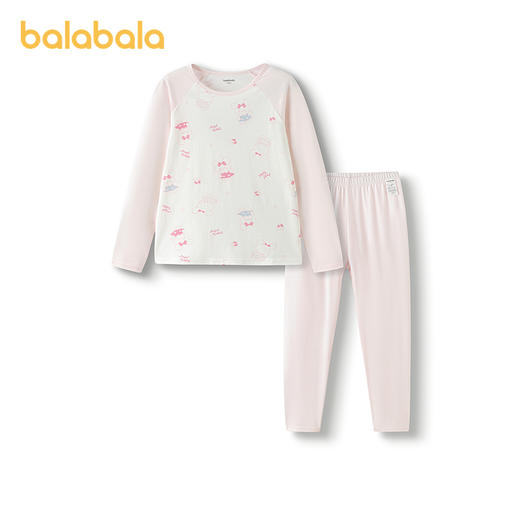 【商场同款】巴拉巴拉女童秋衣秋裤套装儿童保暖内衣秋季新品抗菌 商品图4