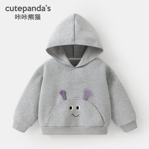 【立体耳朵，可爱萌趣卫衣！】男童连帽卫衣 儿童秋装婴儿衣服 女童春秋休闲上衣 宝宝童装-QA 商品图5