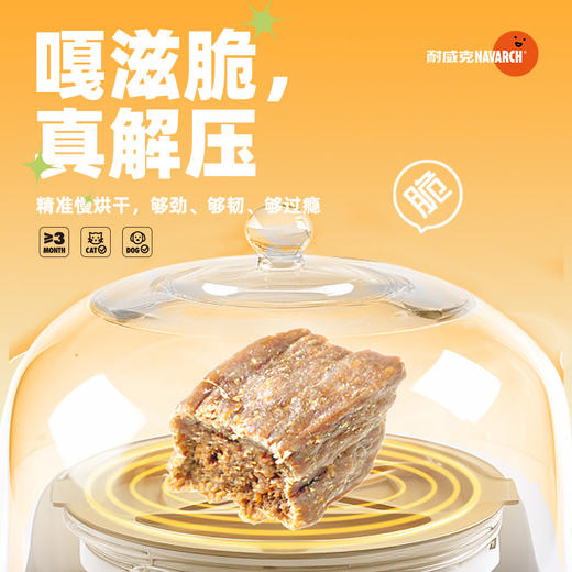 耐威克狗狗零食｜牛肉粒/鱼肉粒/鸡肉粒｜嘎滋脆｜好牙口，随时享 商品图1