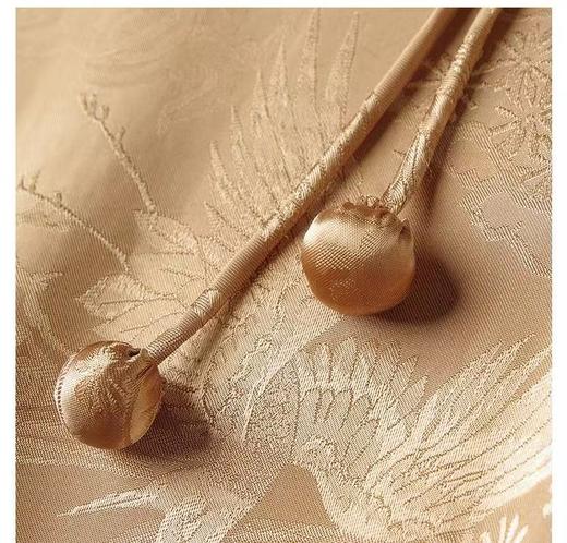 【MYBL】7910新中式提花光泽顺滑垂感休闲裤-喜出 商品图8