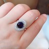 3ct刻面蓝宝石戒指 商品缩略图6