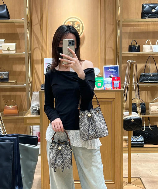 预售TB老花水桶包072801 商品图7