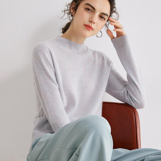 Avann阿曼衣无缝金丝平面半高领MY006 商品图2