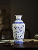 新品 |  富玉景德镇陶瓷花瓶中式青花玲珑客厅插花高档家居摆件秋韵玲珑瓶 商品缩略图1