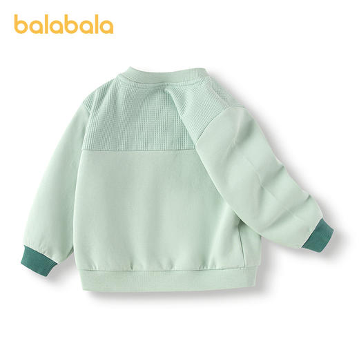【商场同款】巴拉巴拉宝宝长袖卫衣男童秋装2025新款上衣撞色潮流 商品图2