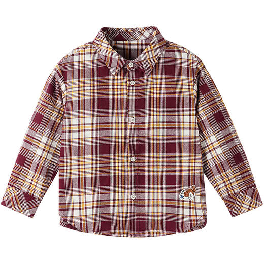 【实体店同款】男童翻领长袖上衣秋季新款安奈儿童装XB531158 商品图7