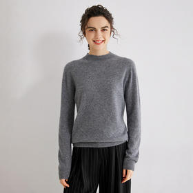 Avann阿曼衣无缝金丝平面半高领MY006