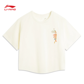 中国文化系列故宫联名女子舒适耐洗宽松短袖文化衫AHSV874