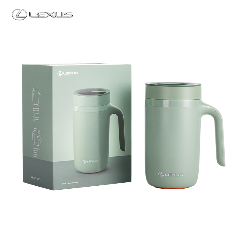 商务保温不倒杯-翠微绿