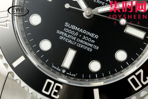 劳力士EWE新款潜航者型41系列 无历黑水鬼41mm 3235机 男士腕表 商品图4