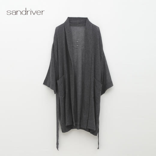 青果领落肩袖睡袍SJF97W220N 商品图4