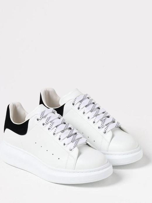 【新品到仓超惠秒】McQueen 麦昆 女士真皮休闲增高百搭小白鞋12395 商品图9