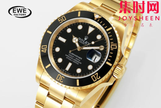 劳力士EWE新款潜航者型41系列 全金黑水鬼41mm 3235机 男士腕表 商品图2