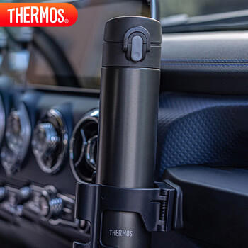 膳魔师（THERMOS）保温杯纯钛杯400ml男女士户外水杯子伴手礼生日礼物TCTD-BL /厨具 /水具 /钛杯 商品图1