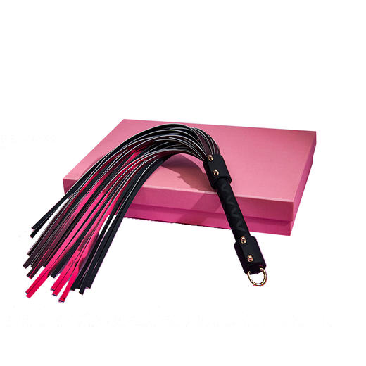 魅灵温变 真皮曜石黑散鞭 商品图6