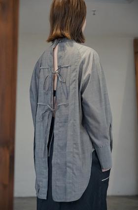 The last flower of the afternoon 绑带薄衬衣