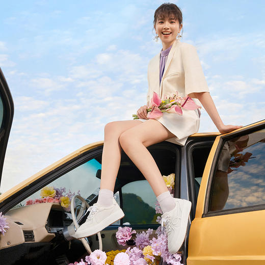 【山姆同款】Pansy盼喜日本女鞋休闲运动鞋透气轻便舒适女春秋款HD4222 商品图1